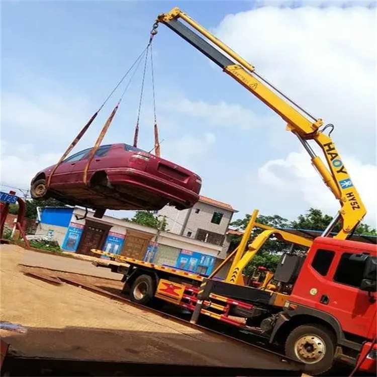 安庆宜秀吊车救援小汽车怎么吊